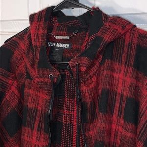 Steve Madden Accessories - Steve Madden Plaid Poncho Steve Madden Accessories - Steve Madden Plaid Poncho